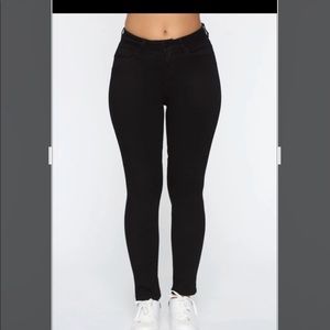 Size 7 Black denim jeans